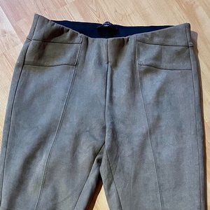 Tan Suede Pants
